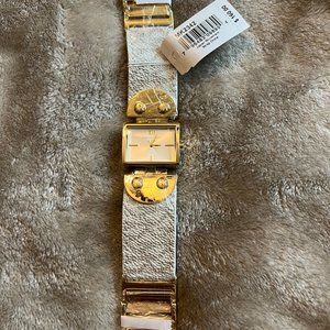 Michael Kors Signature Goldtone Watch  NWT